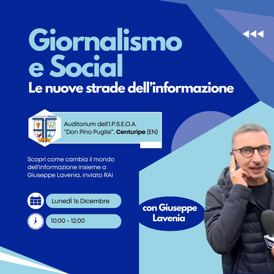 giornalismo e social
