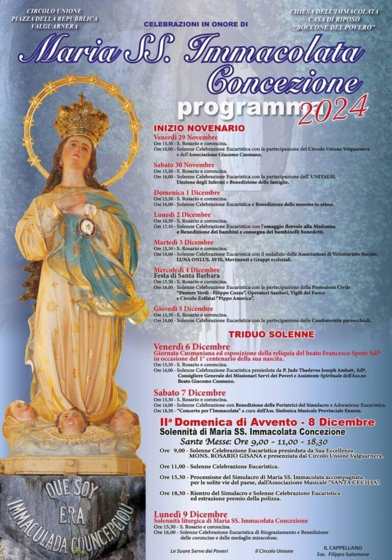 immacolata concezione enna