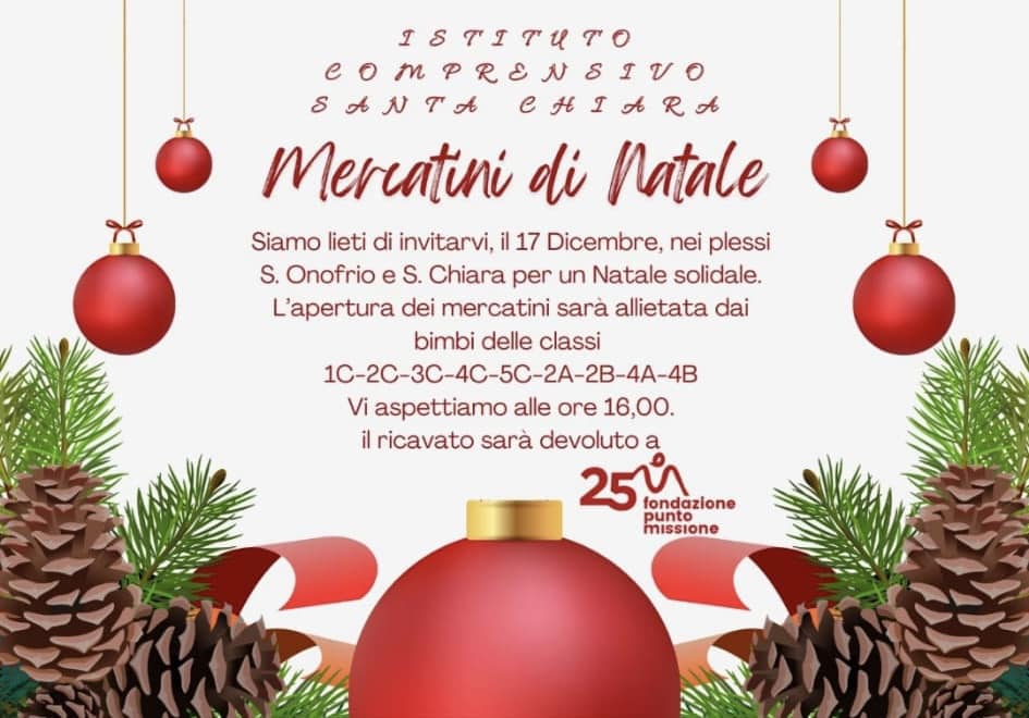 mercatini di natale santa chiara