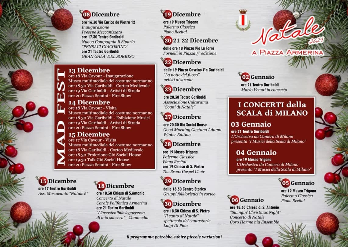 natale a piazza armerina