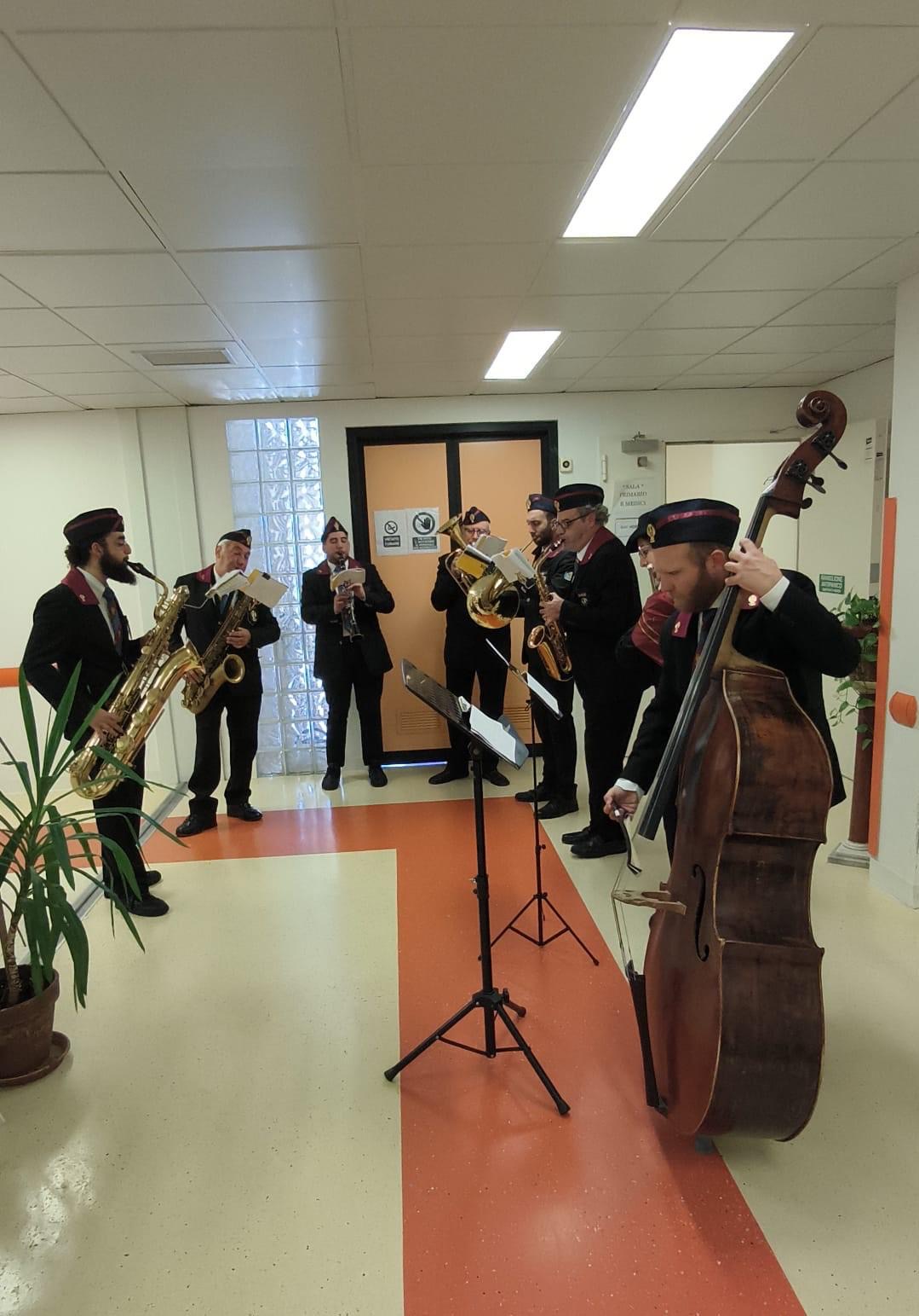 polizia in ospedale