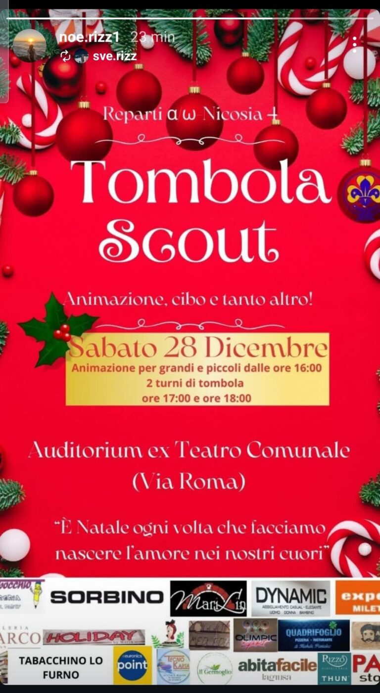 tombola scout