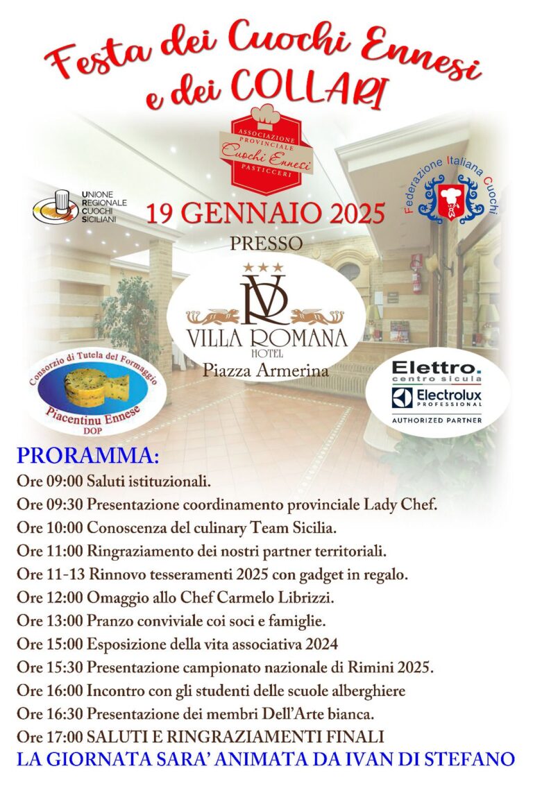 festa dei cuochi ennesi