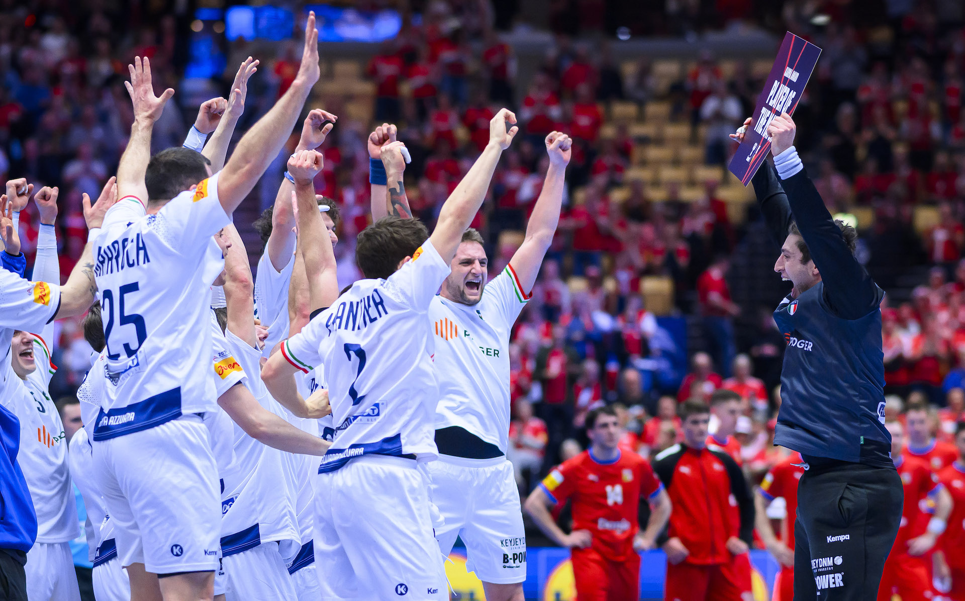 HANDBALL-WM 2025: Tschechien - Italien