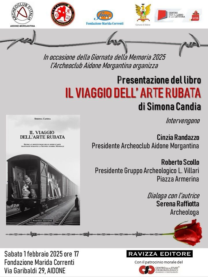 viaggio arte rubata