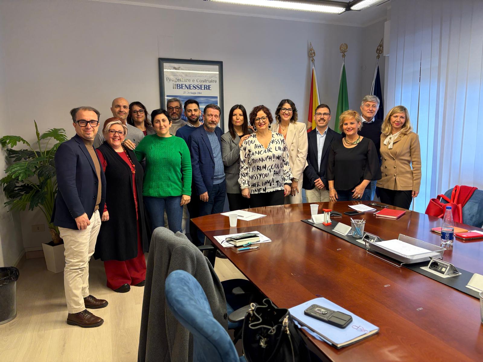 Il nuovo Consiglio dell'Ordine degli psicologi della Regione Siciliana