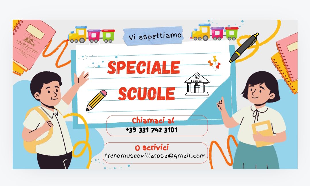 treno museo scuole