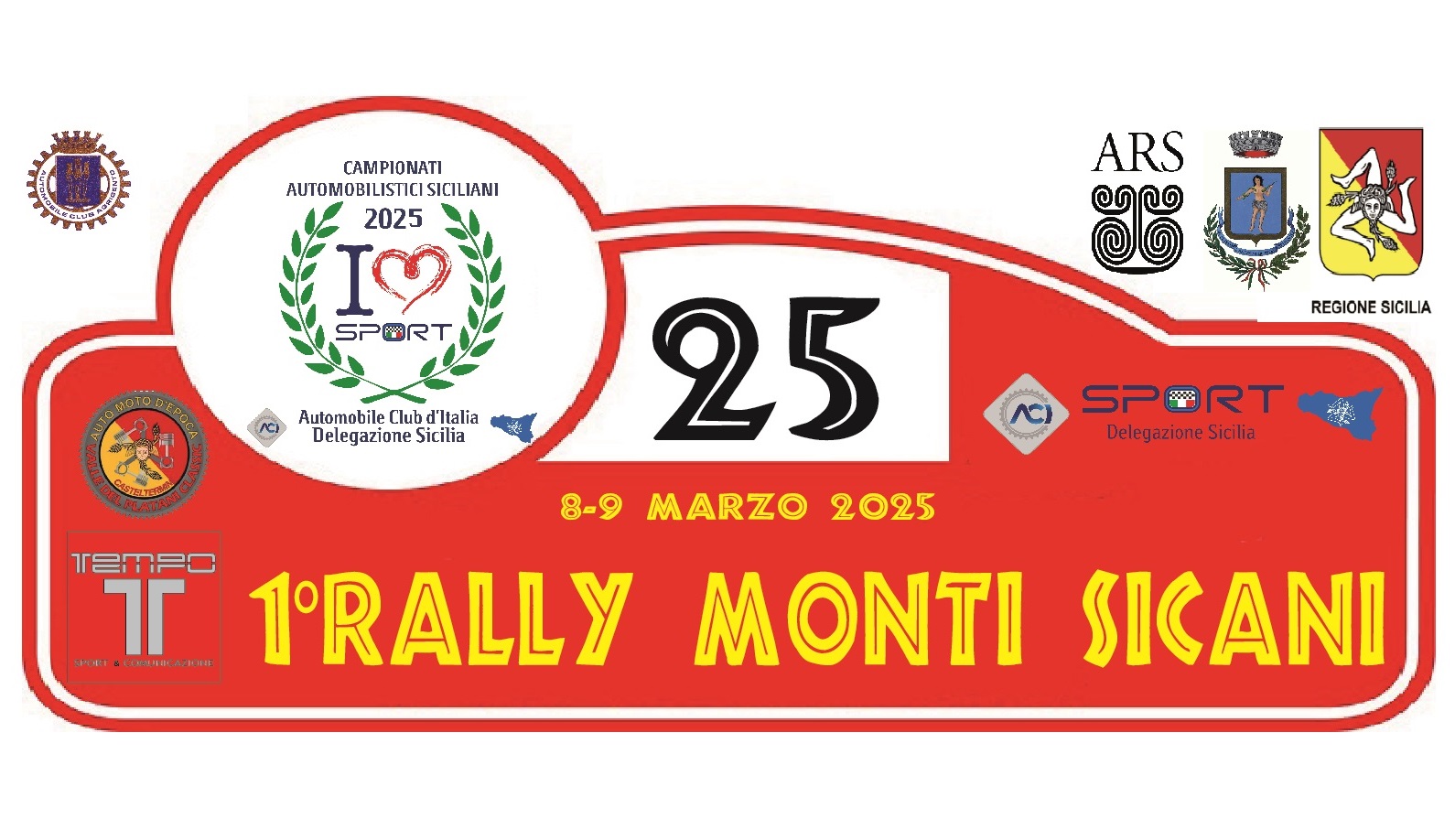 1° rally monti sicani 2025