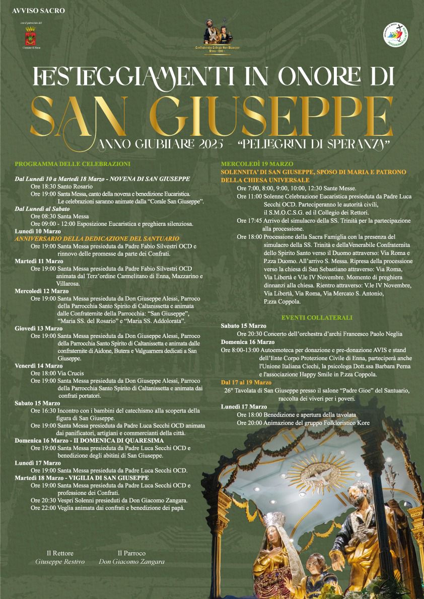 festeggiamenti san giuseppe