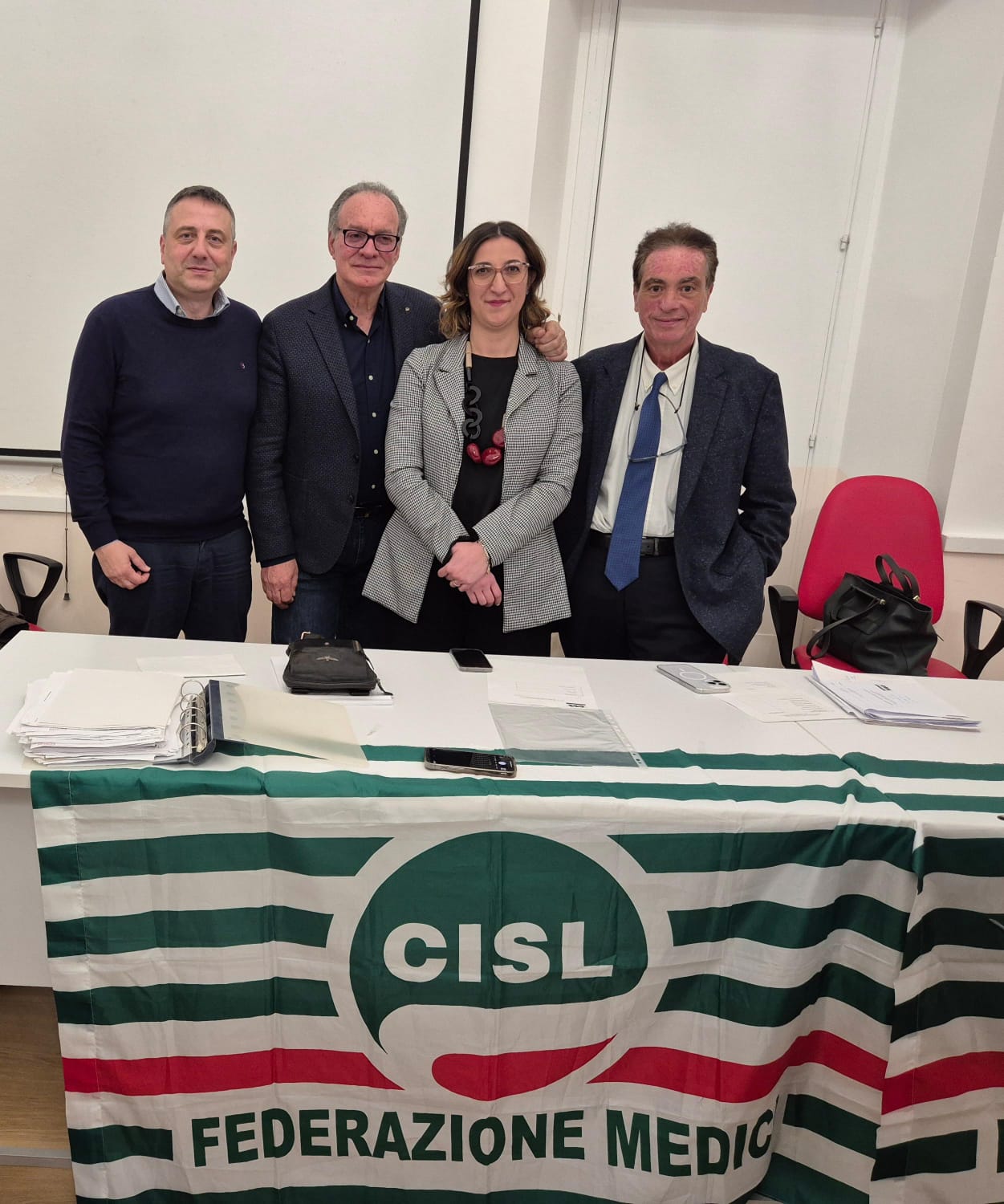 foto da dx Nino Porto Carmela Petralia Rosario Caci Roberto Grimaldi
