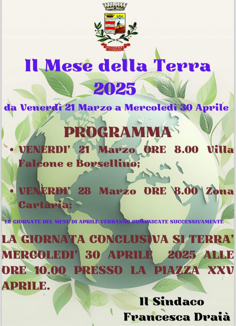 mese della terra