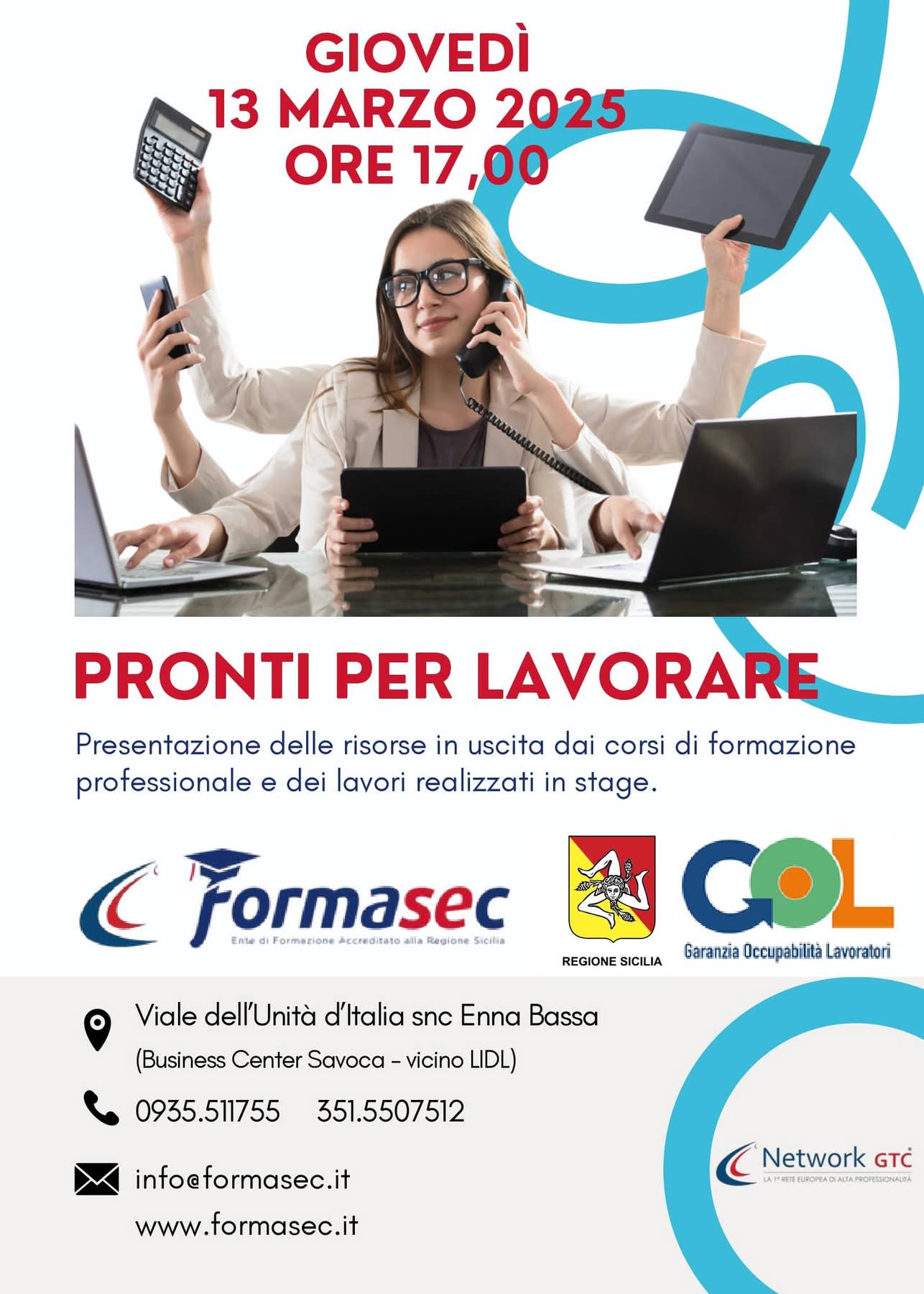 pronti per lavorare
