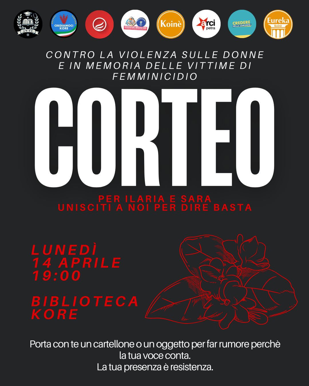 corteo unitario