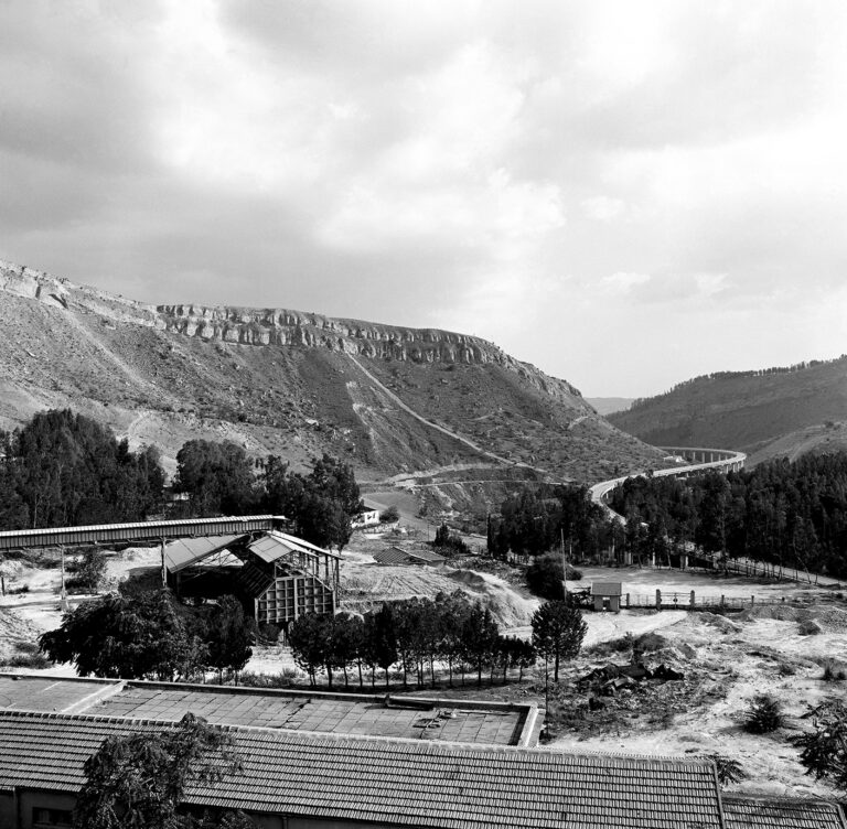 GIUM 016 TP  - Miniera di zolfo Giumentaro, Enna, Sicily