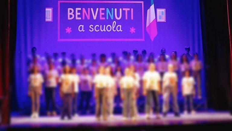 benvenuti a scuola