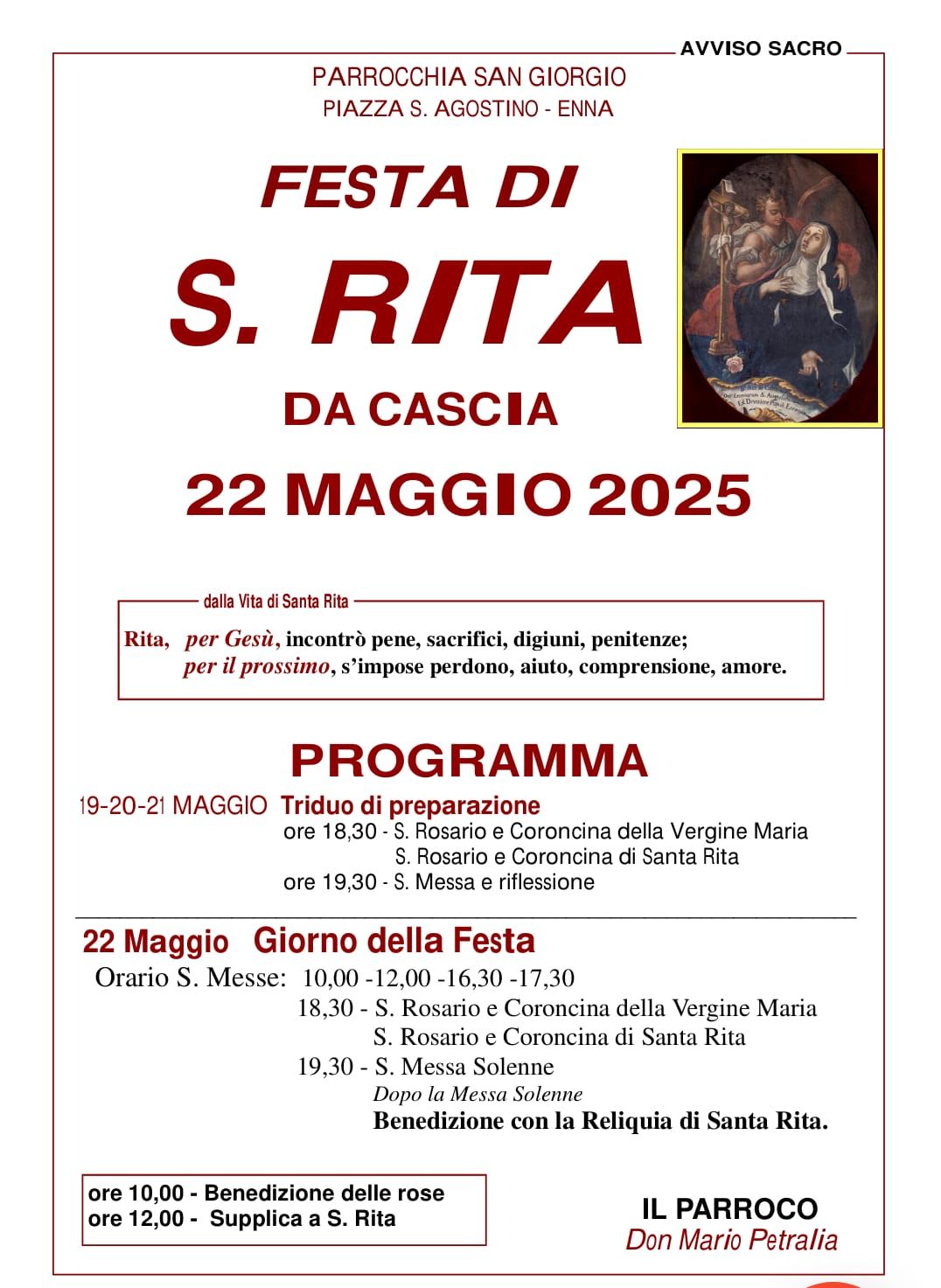 festa santa rita