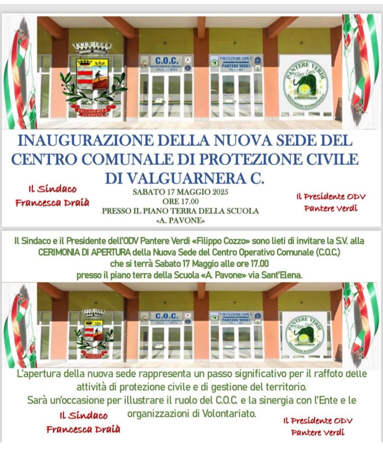 protezione civile valguarnera