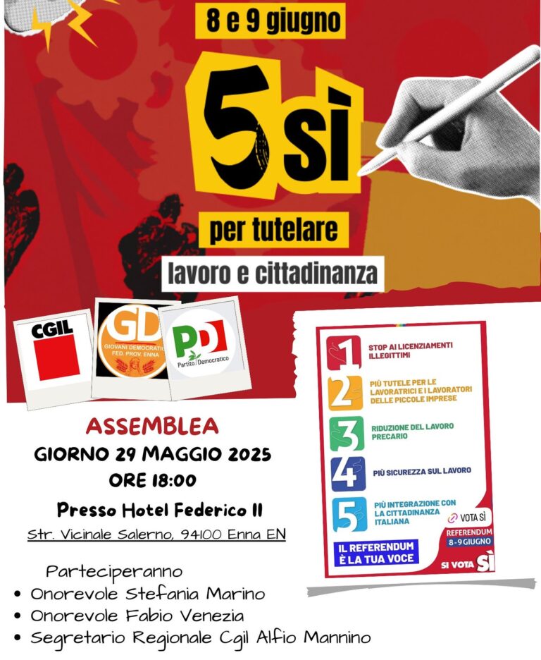 referendum giovani democratici