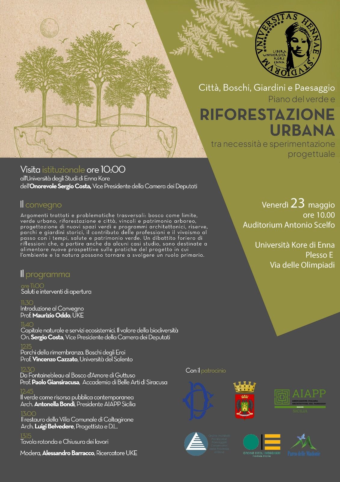 riforestazione urbana