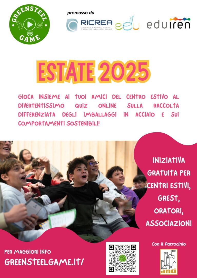 Volantino Green Steel Game 2025 REV 2