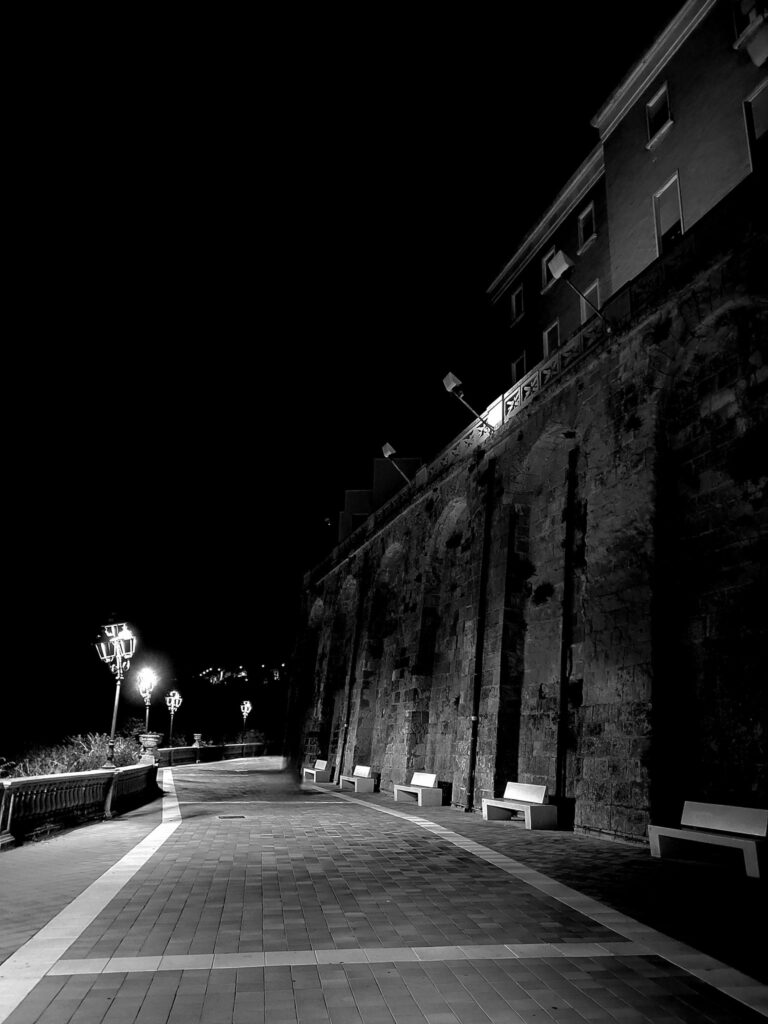 belvedere di notte