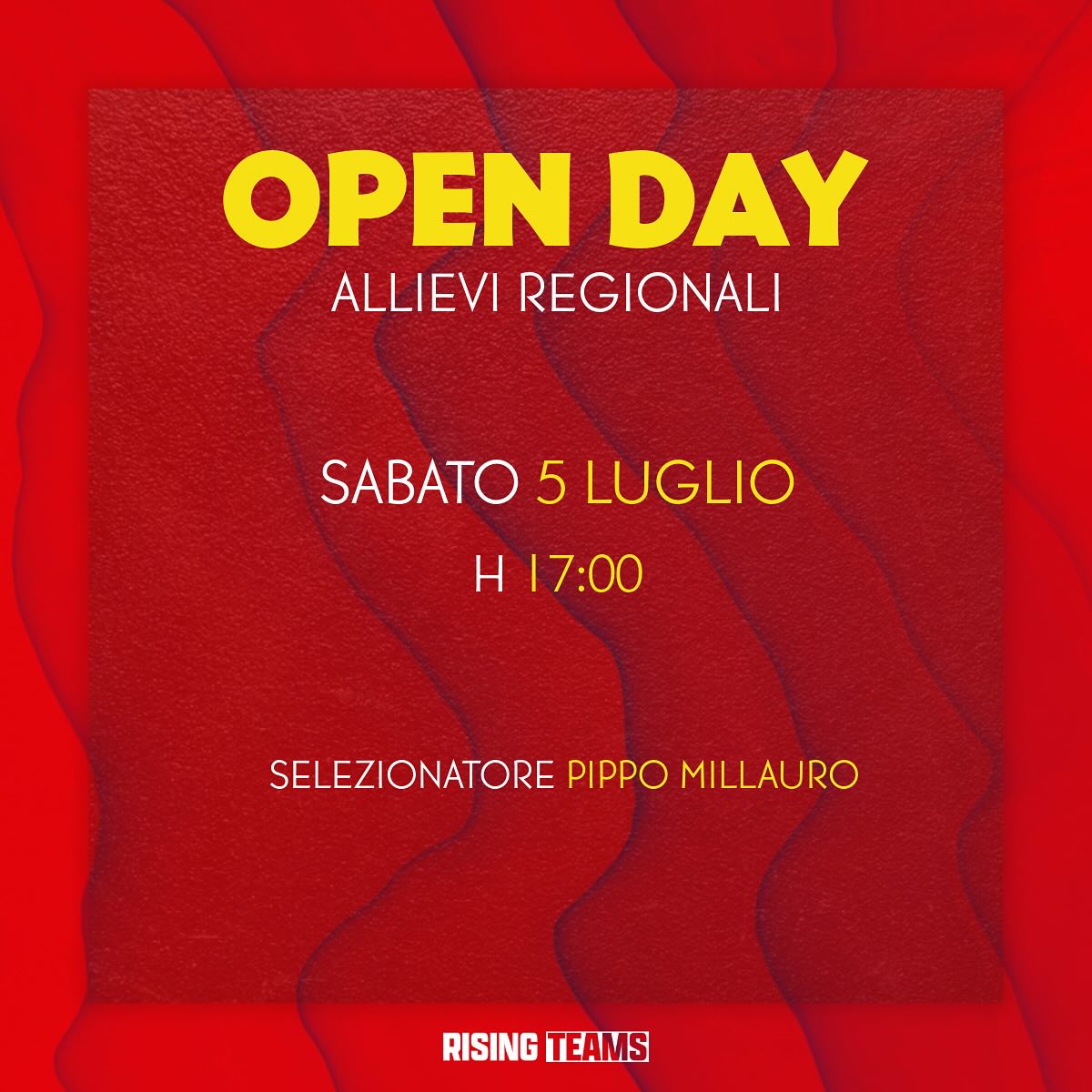 open day calcio