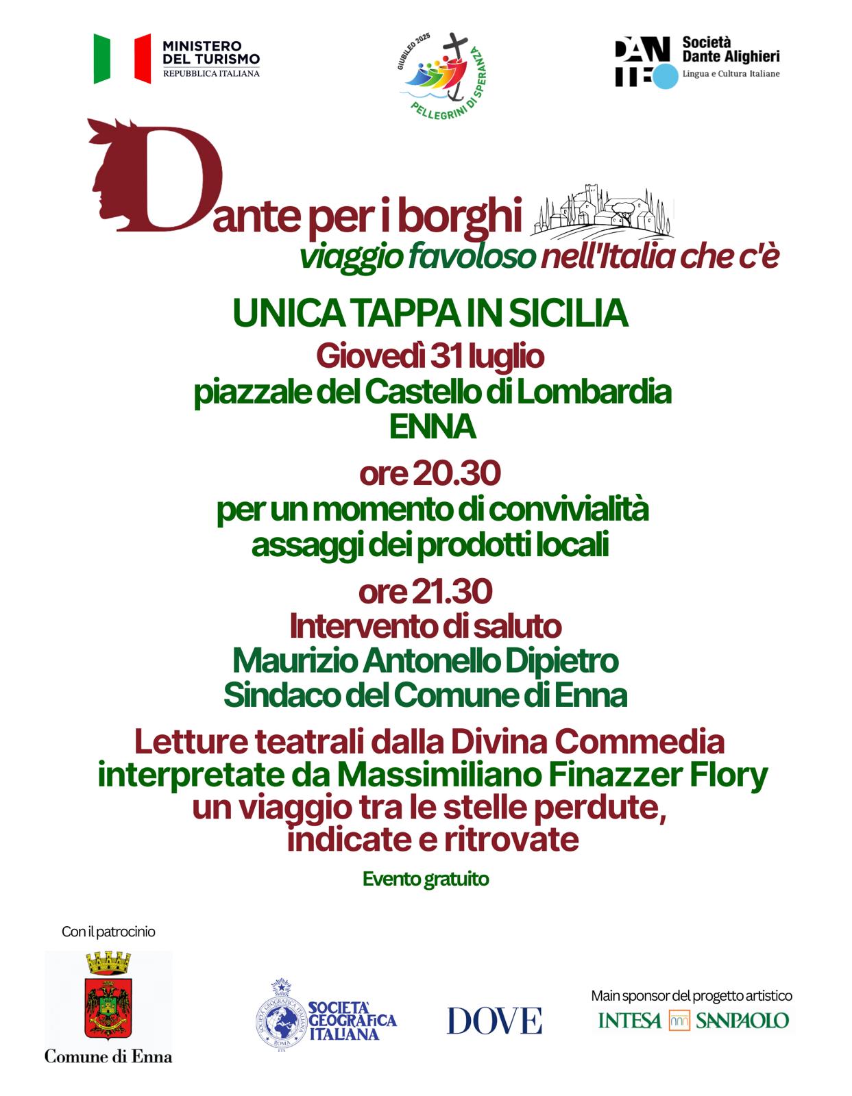 dante per i borghi