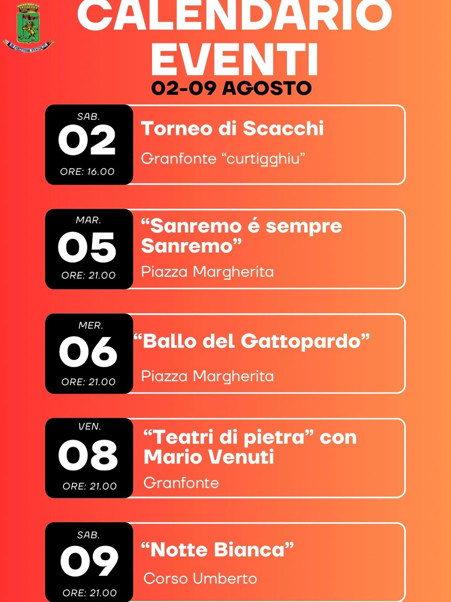 eventi leonforte