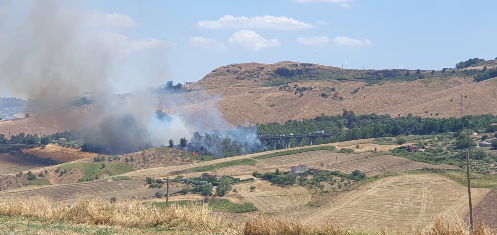 incendio svincolo 1