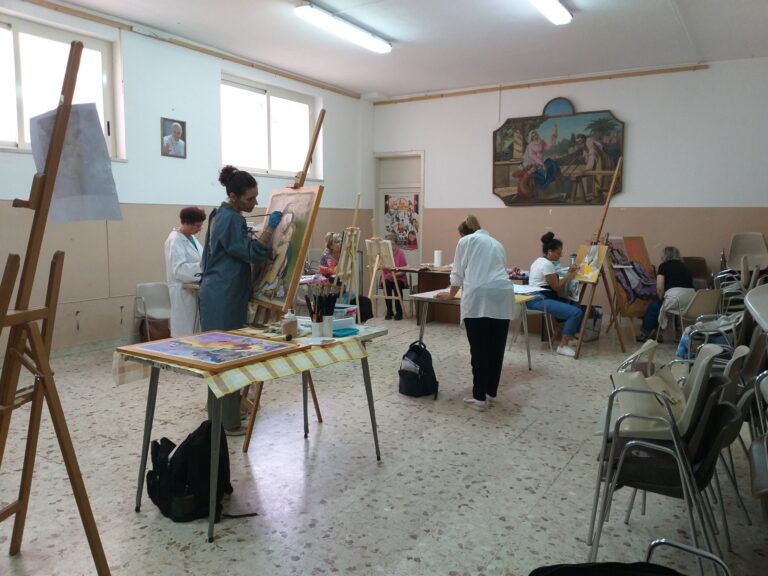 laboratorio pittura