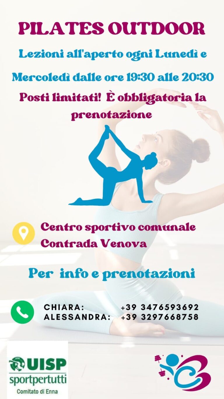 pilates sotto le stelle