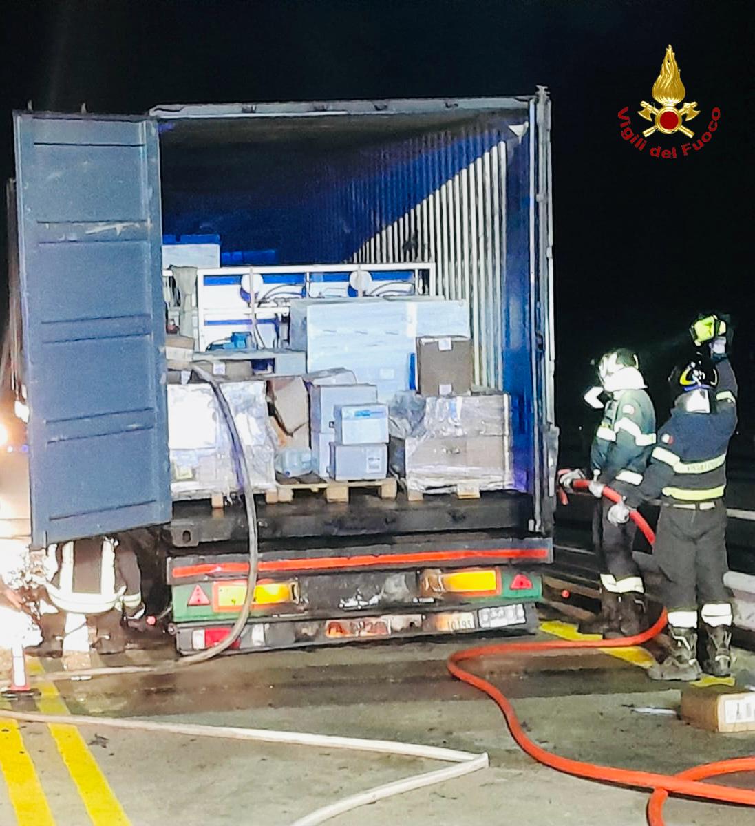 incendio camion