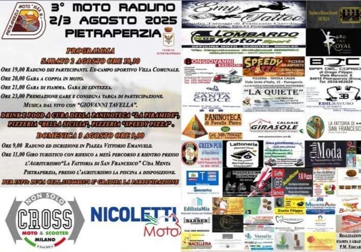 moto raduno pietraperzia