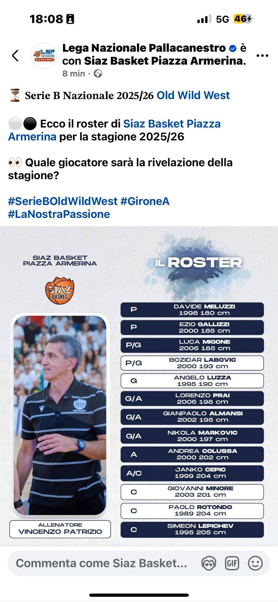 roster