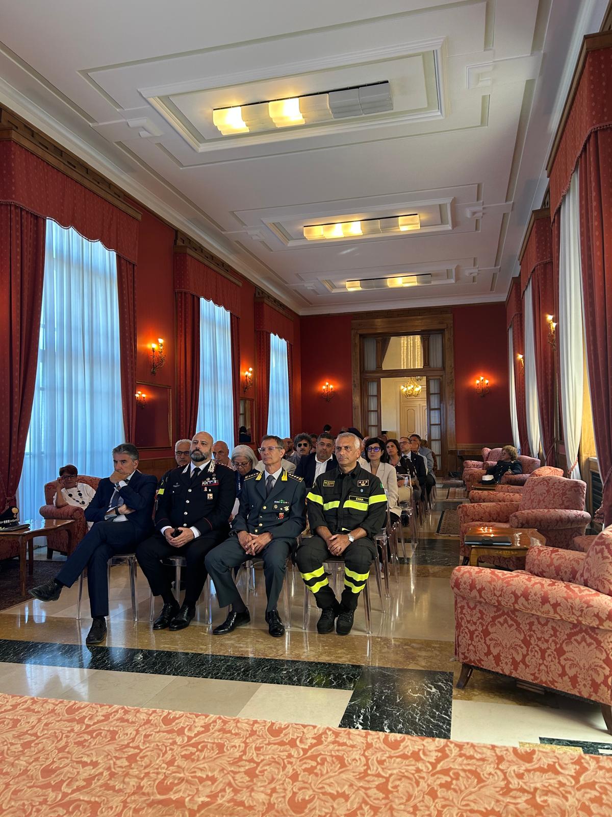 Foto partecipanti sottoscrizione protocollo 4 settembre 2025