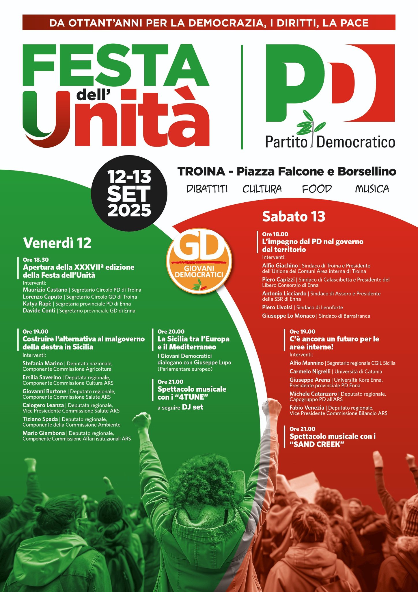 festa unità troina