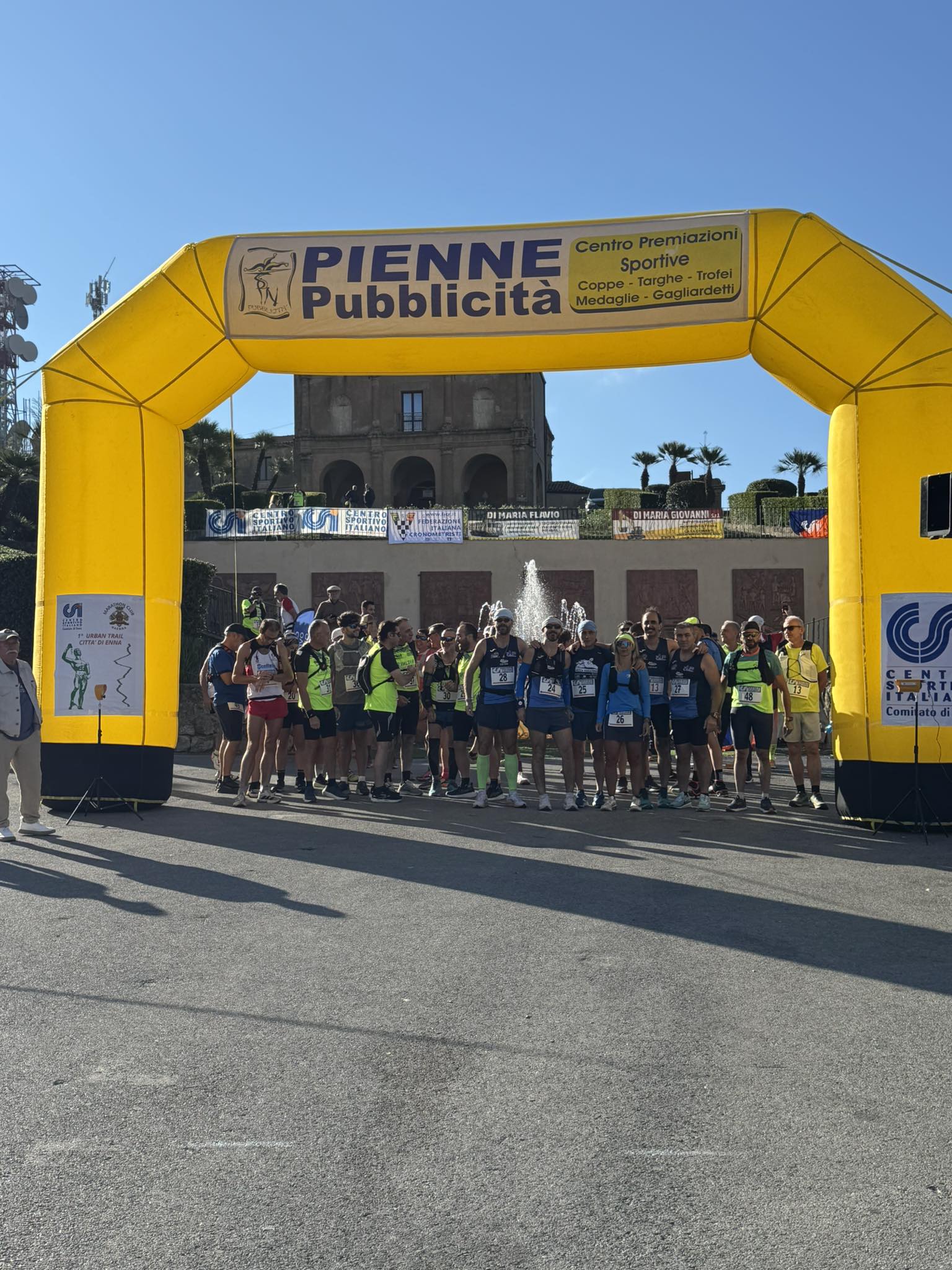 partenza trail