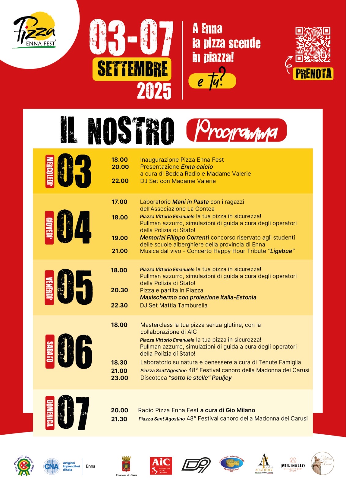 programma enna pizza fest