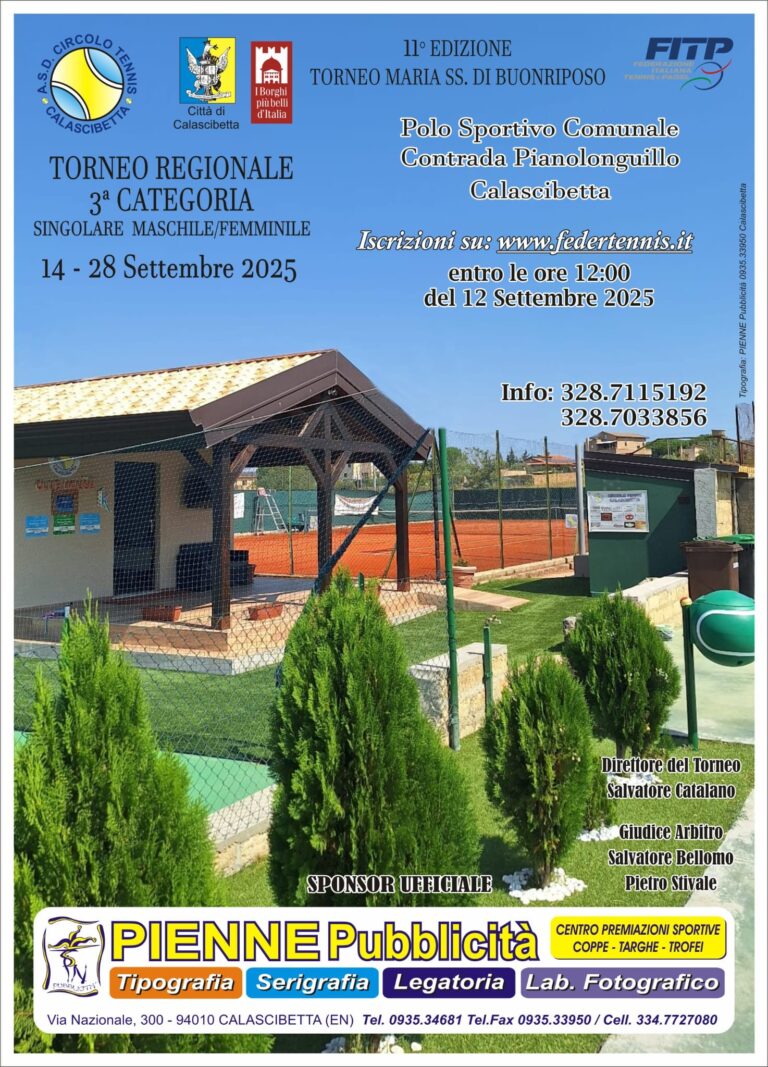 tennis terza categoria