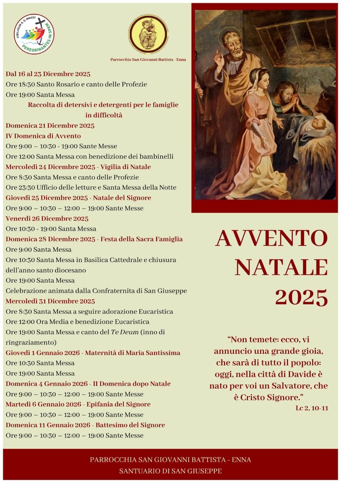 avvento di natale 2025