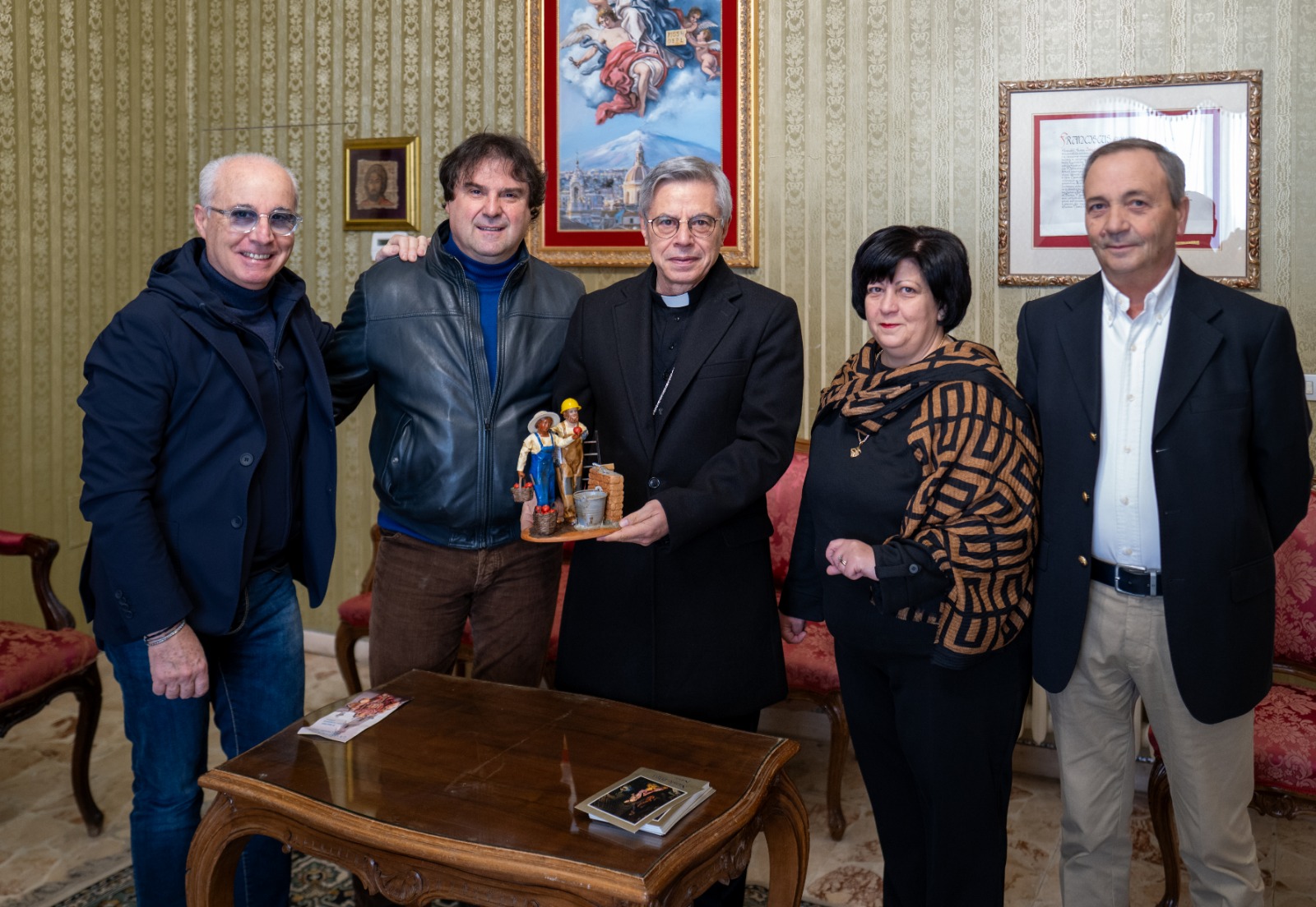 consegna al vescovo