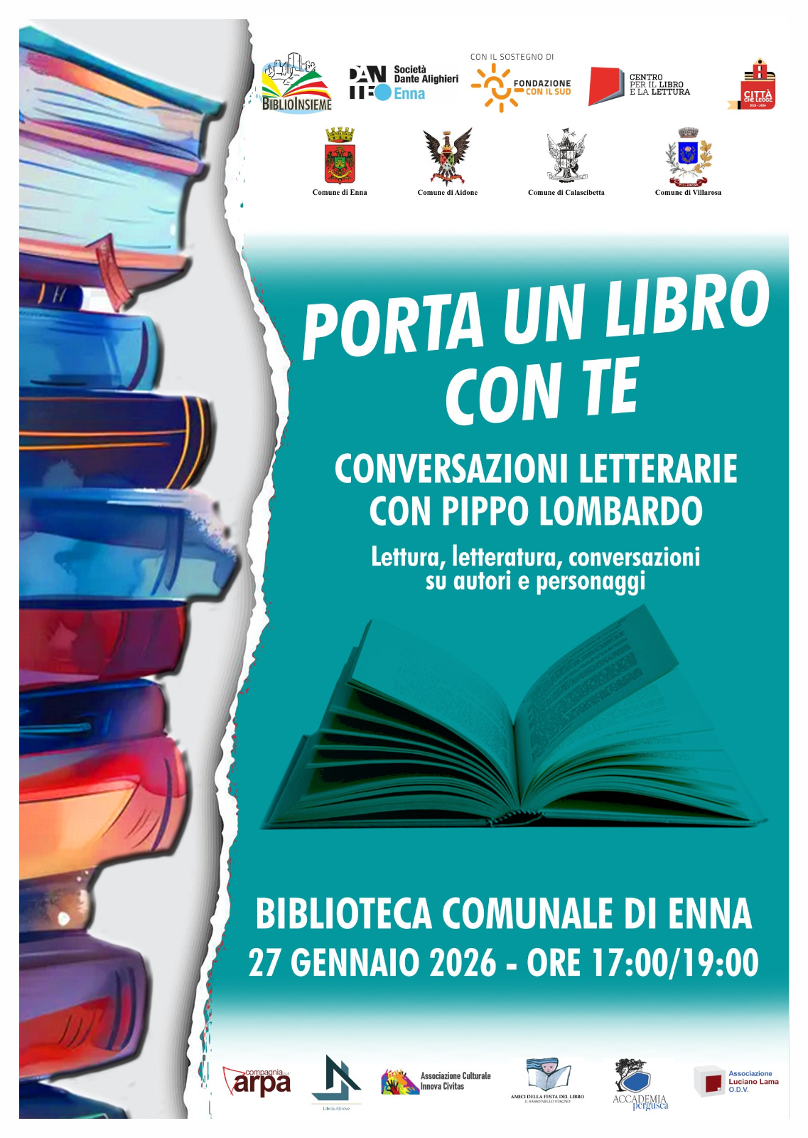 Locandina Porta un libro