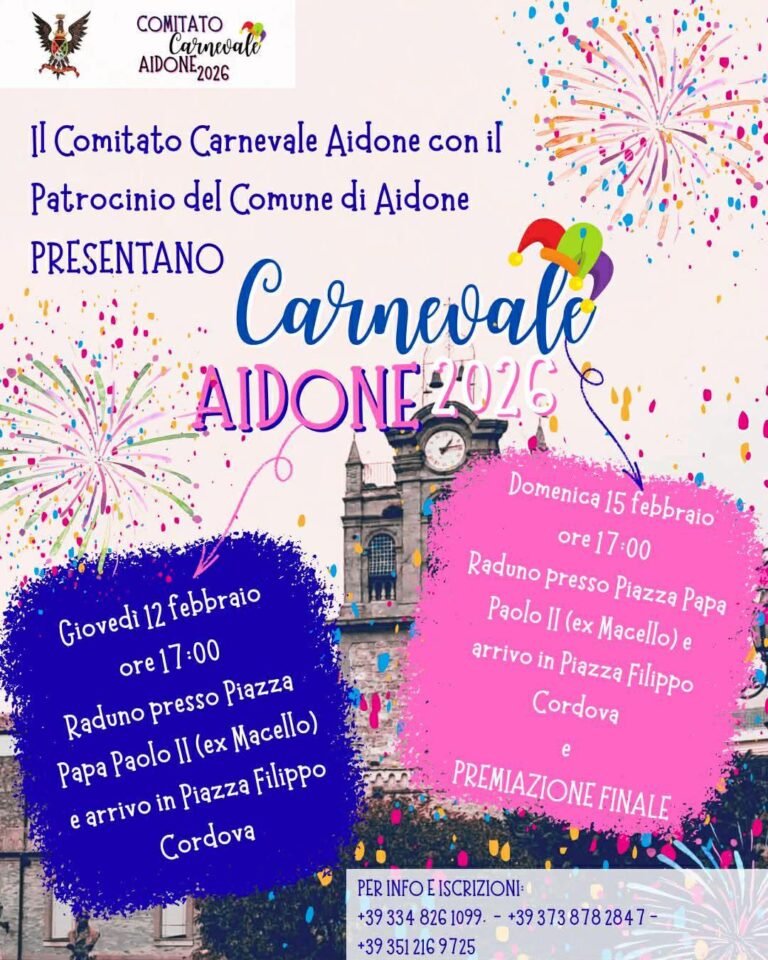 carnevale aidone