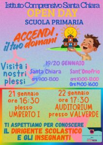 open day santa chiara