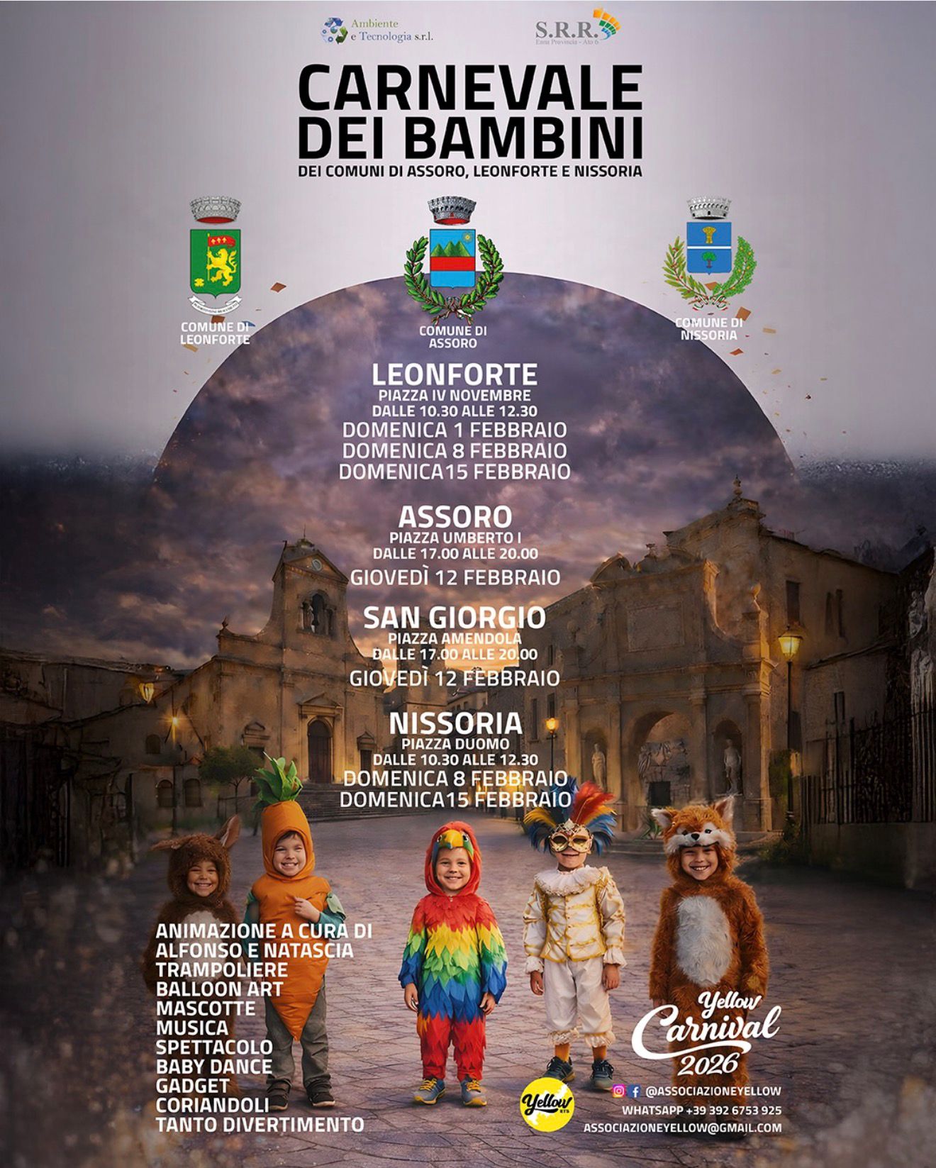 carnevale bambini