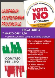 7 marzo regalbuto