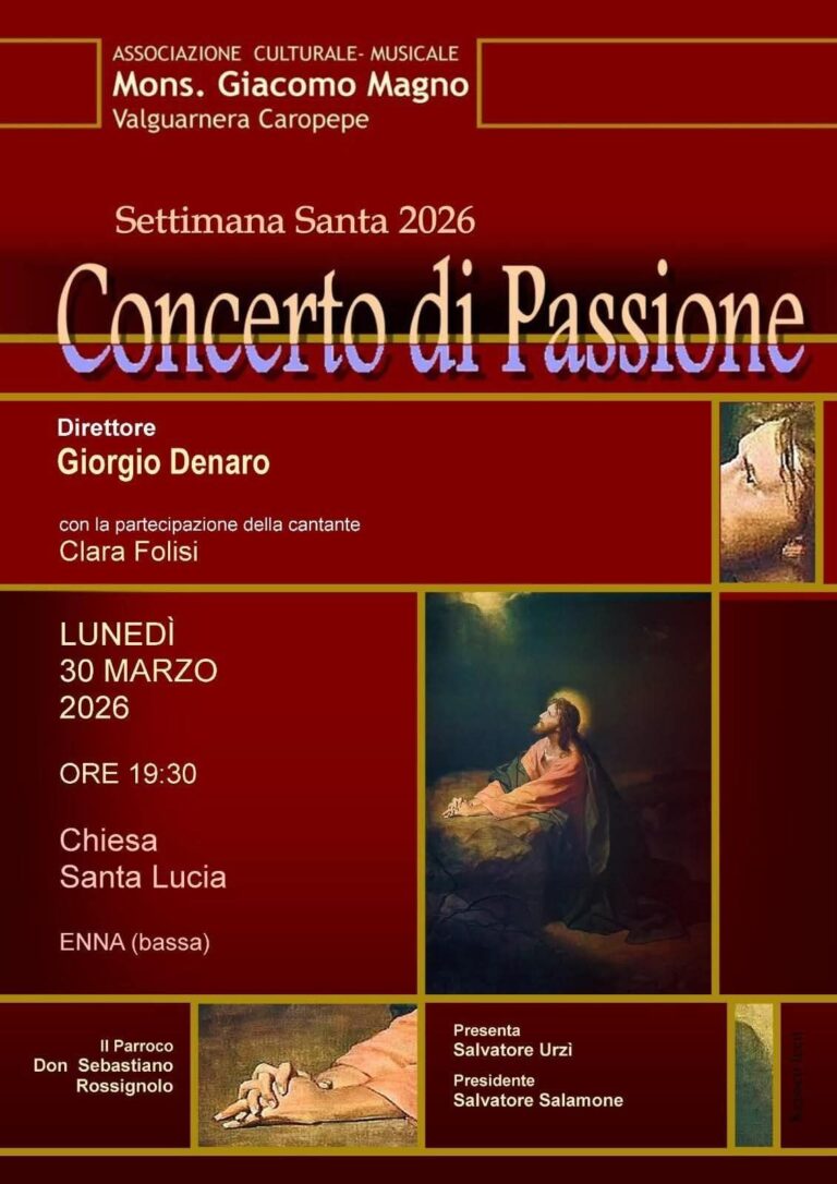 concerto di passiome