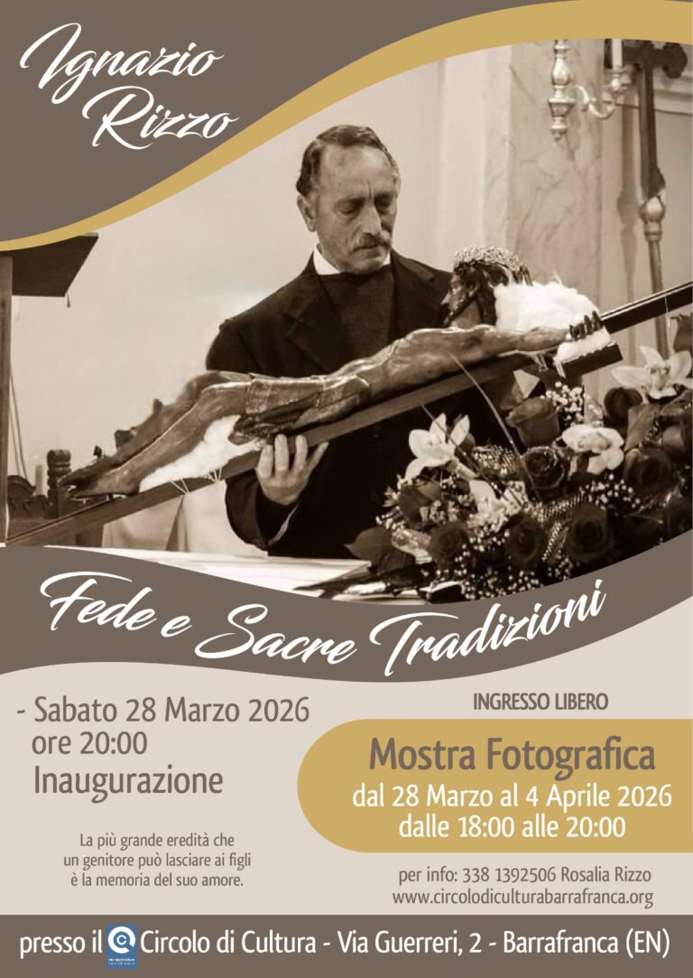 locandina mostra Ignazio Rizzo
