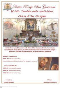 tavolata san giuseppe piazza armerina