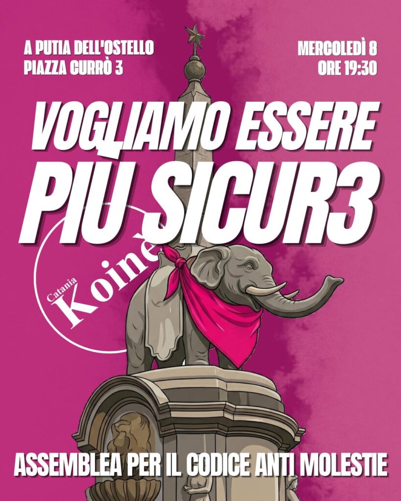 Università di Catania: depositato il Codice Antimolestie